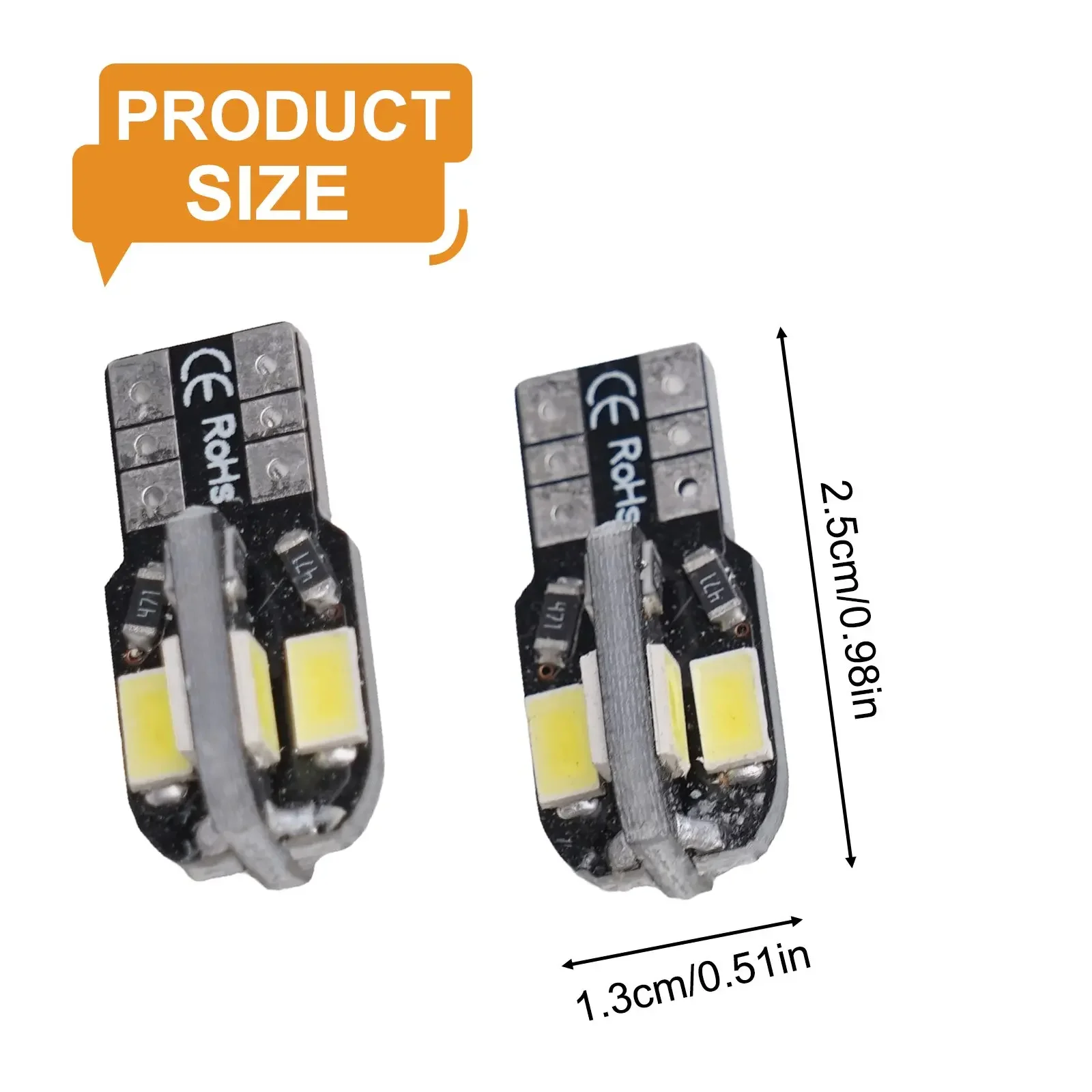 4pcs Motobike LED Bulbs H7 H11 T10 DC 12V-24V 6000K For Suzuki GSXR 600 750 LED Headlight Parking Light Bulbs Set Moto Light - view 6