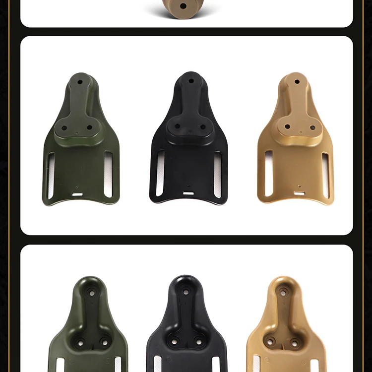 3-teiliges Drop-Leg-Holster-Set mit Schnellverschluss und QLS 19/22-Adapter – Gürtelschlaufe, bequem, elastisch und gummiert für Jagd und Angeln – Detail 23