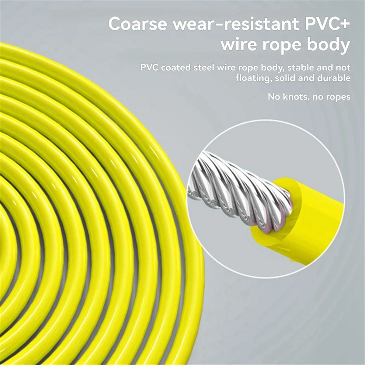 

YOE-xAdjustable Skipping Rope for Fitness and Weight Loss,Durable PVC, Ideal for Male and Female