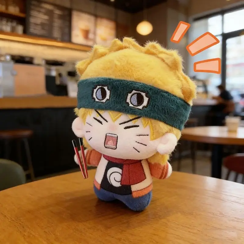 Neue Naruto Uzumaki Anime-Merchandise Persönliche Cartoon-Charakter Baumwollpuppe Kreative Kawaii Puppe Modell-Spielzeug Großhandel – Detail 1
