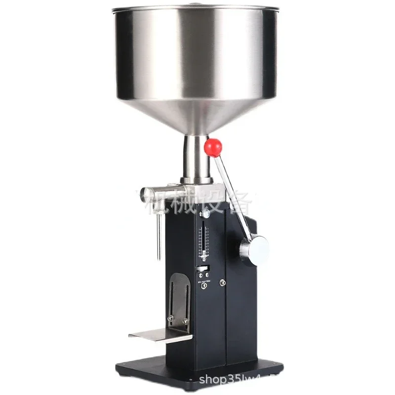 New A03 Manual Paste Filling Machine Quantitative Liquid Wine Honey Sauce Cooking Oil Small Sub-Installed Machine