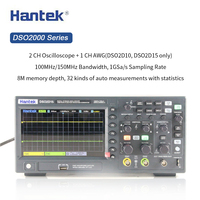 Hantek Signal Generation Oscilloscope DSO2C10 2C15 2D10 2D15 Dual-Channel Digital Storage USB Osciloscopio 100MHz/150MHz