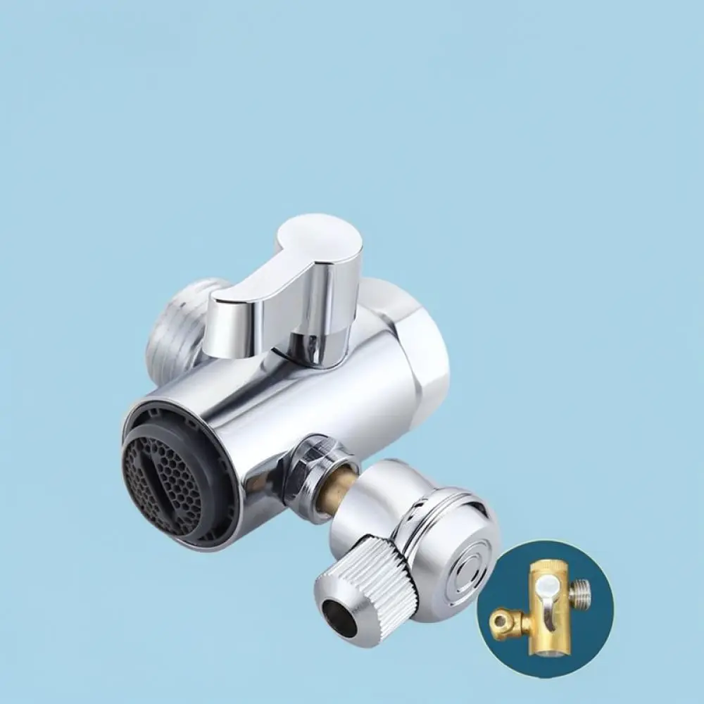 Swivel Faucet Extender For Mixiaomu Bathroom Basin Aerator Dual Function Water Saving Tap Sprayer Splash Proof Copper Head