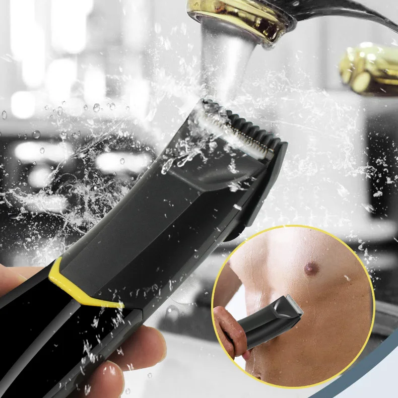 Men's razor new electric waterproof men's body hair trimmer men's body hair leg hair shaver shaving razor