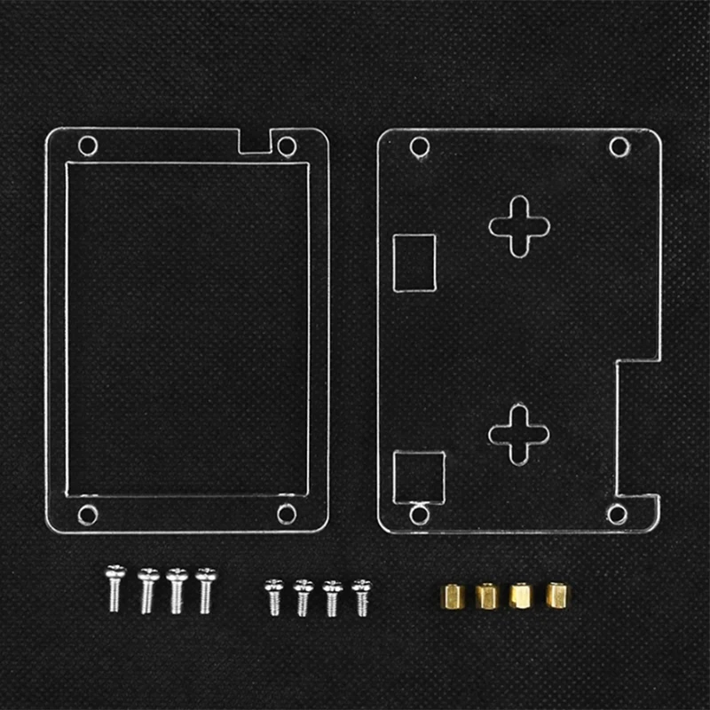 غلاف واقي شفاف لشاشة العرض ، حافظة أكريليك ، لوح تطوير ESP32 ، وحدة LCD TFT ، 1: