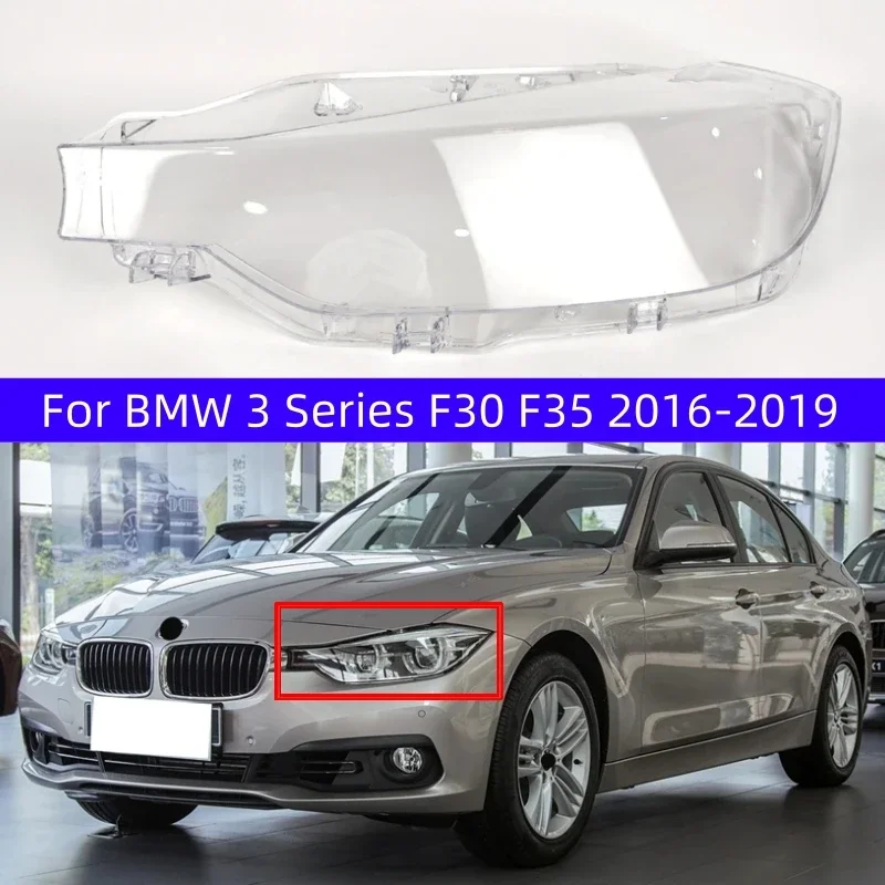 

For BMW 3 Series 320 328 316 335 F30 F35 2016 2017 2018 2019 Replace A Transparent PC Lights Shell Protective Headlight