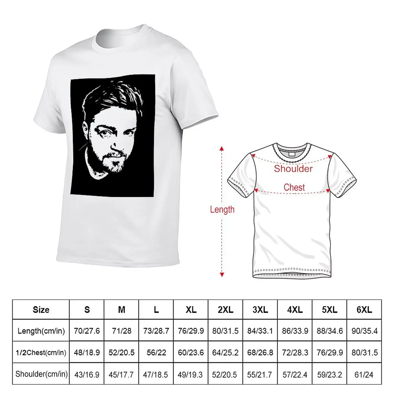 Tom Burke T-Shirt tees Short sleeve tee hippie clothes mens vintage t shirts