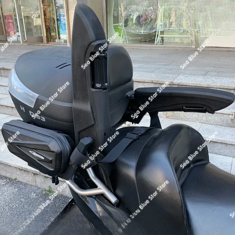Foldable Tension Electric Vehicle Scooter UY Universal Armrest Modification  Motorcycle Rear Seat Child Safety Armrest,