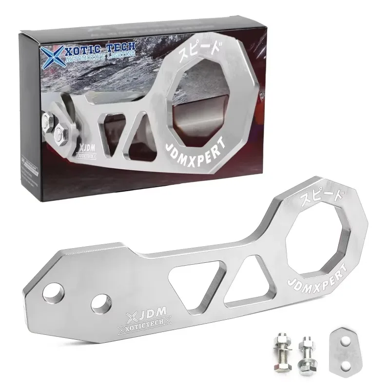 Новый задний буксирный крюк CarRacing, задний буксирный крюк из алюминиевого сплава для крюка для прицепа JDM Swift Suzuki Fit GK5