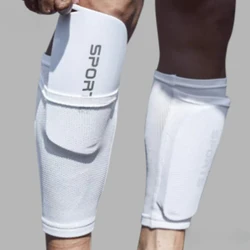 1pair Football leg guards Wear resistant and shock-absorbing Lightweight and portable Football training Leg protectors