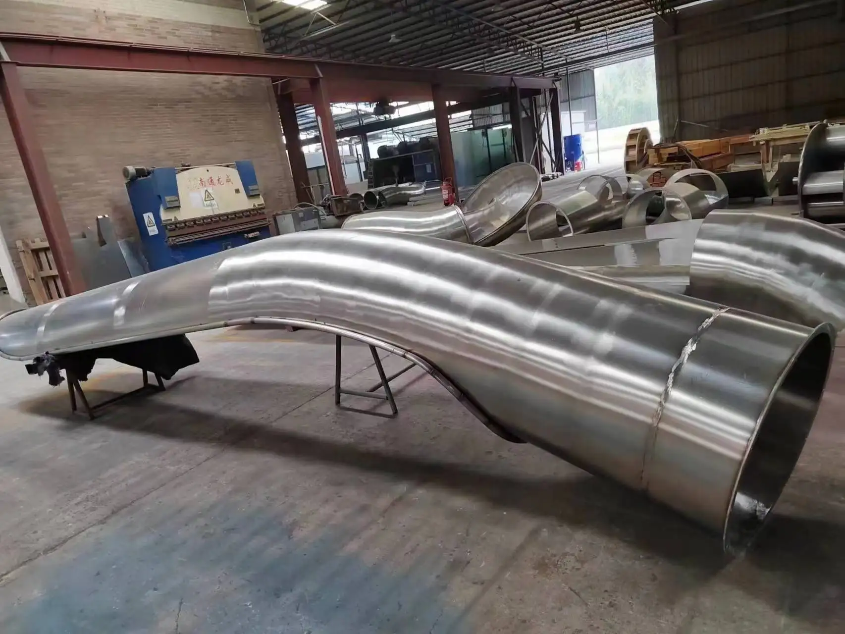 معدات ملعب خارجية عالية الجودة للأطفال من الفولاذ المقاوم للصدأ منطقة لعب للأطفال #4