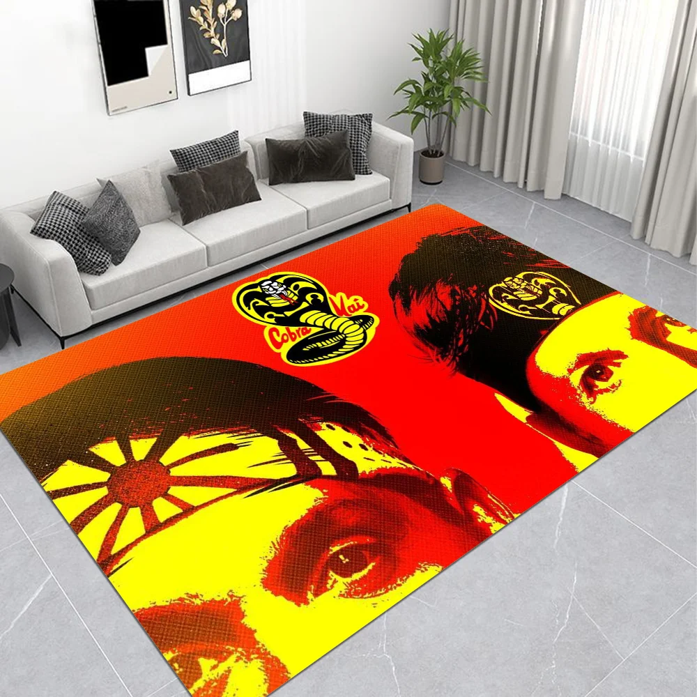 3D Cobra Kai Amanda TV Karate Room Mats Nordic Style Home Doormat Bathroom-Toilet Mats Bedroom Hotel Decor Mat