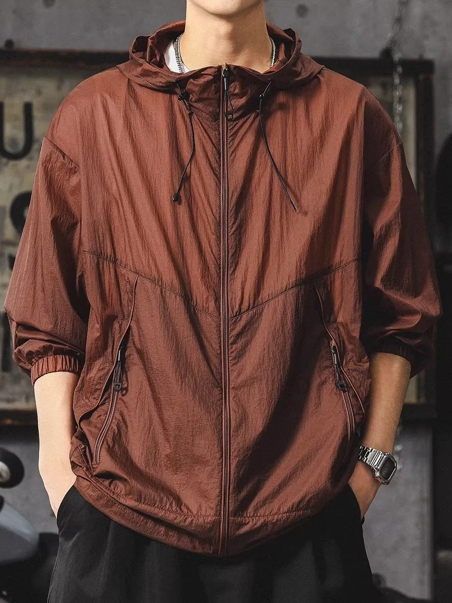 

Легкая дышащая мужская спортивная одежда для активного отдыха с защитой от солнца, большой размер, серия Mountain, летний костюм для рыбалки, новинка 2026 года