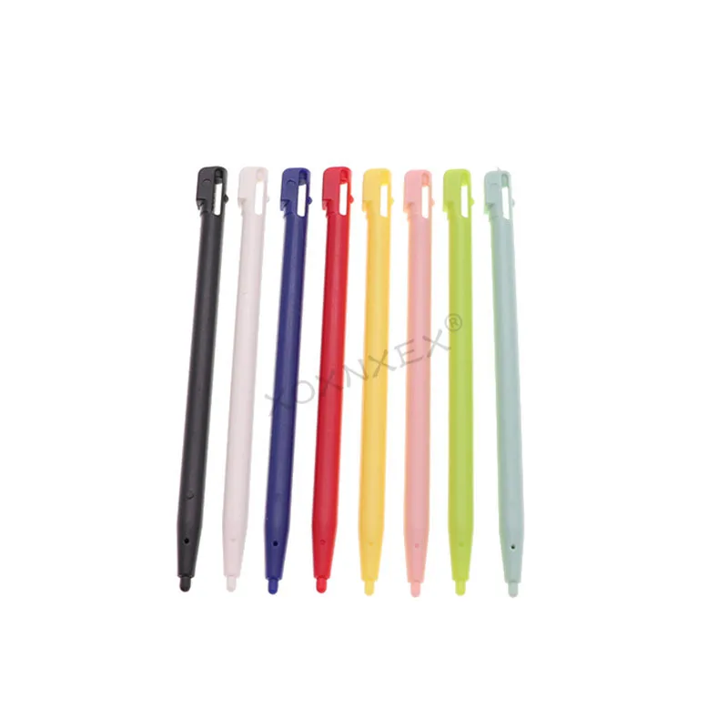 XOXNXEX 1 قطعة أسود/أبيض/أحمر/أخضر البلاستيك شاشة تعمل باللمس ستايلس القلم ل DSI ل NDSI قلم شاشة اللمس