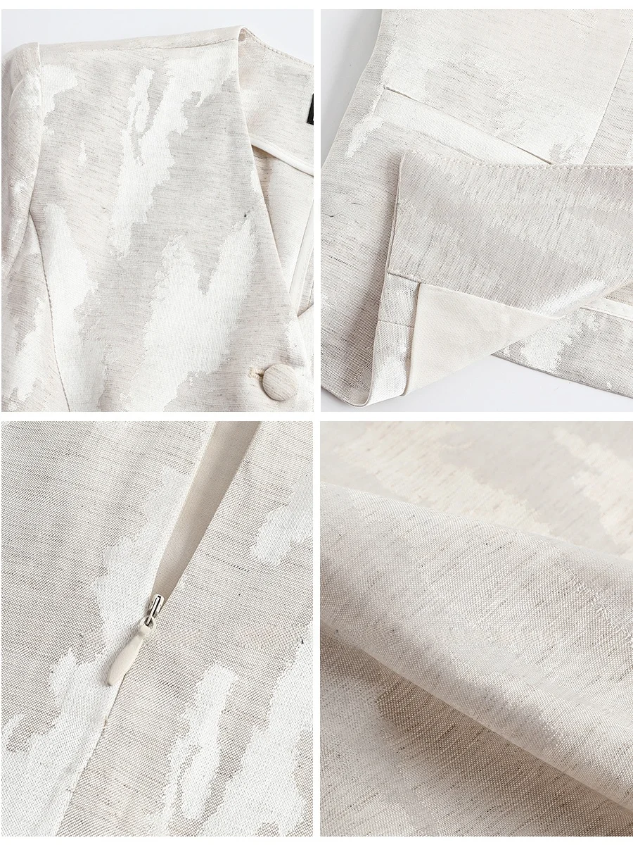 

Костюм и юбка Ele Age-Defng: легкий, роскошный, высококачественный комплект для женщин 20-30 лет, осень-весна