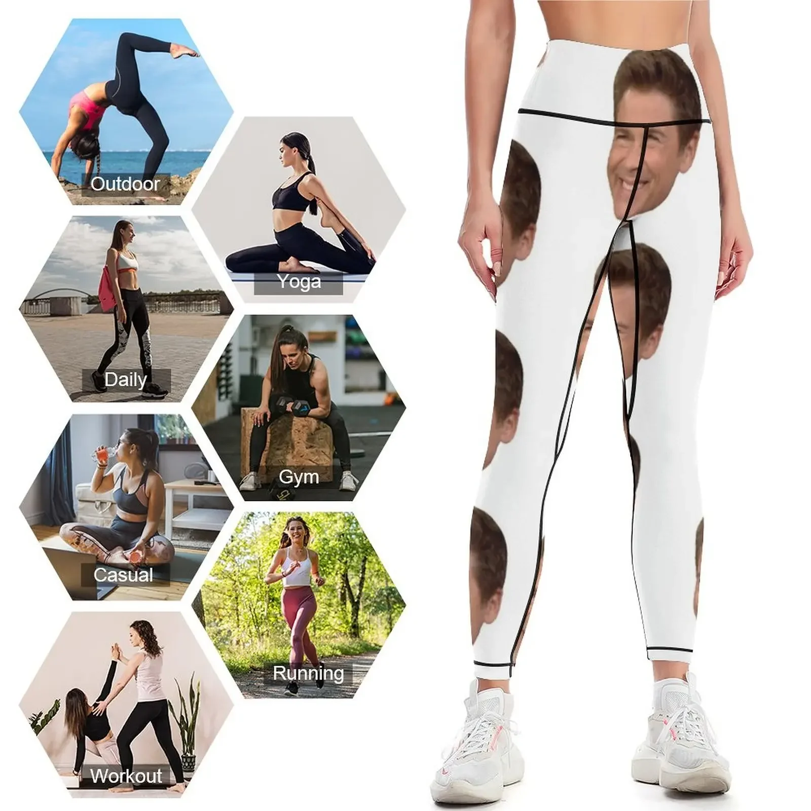 Chris Traeger Leggings calças esportivas mulher ginásio 2025 para calças esportivas femininas físicas Leggings femininas