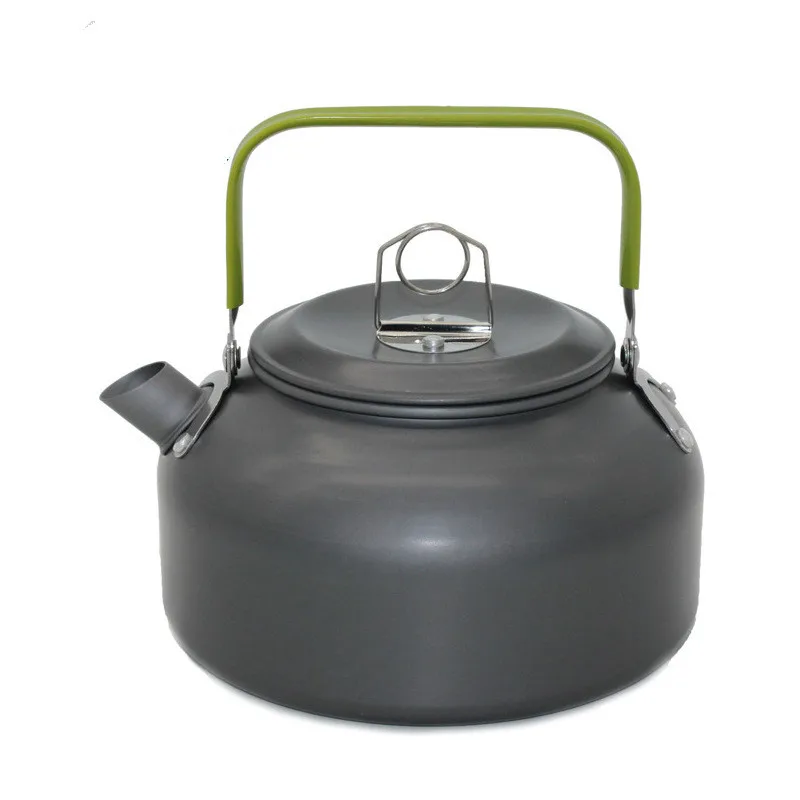 

NEW Hard outdoor portable small kettle TRAVEL camping multi-purpose tea coffee pot 0.8L hiking Heating Boiling water bottle