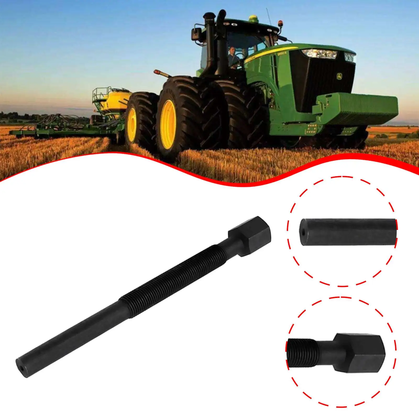 

Clutch Puller Removal Tool Steel Durable Wear Resistant Manual Repair Tool for UTV Primary Secondary Maintenance