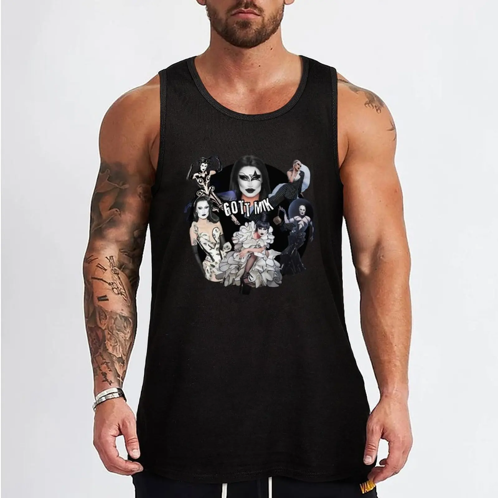 Gottmik Tank Top Men's clothing summer sleeveless Men's t-shirts