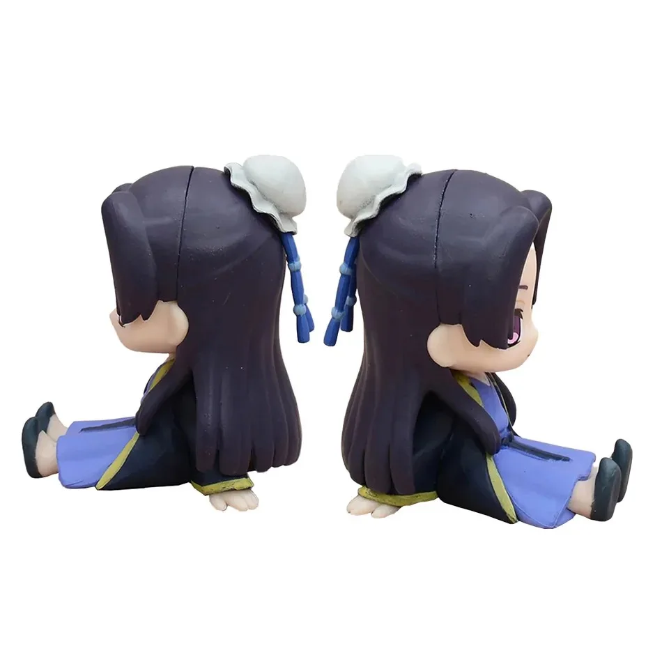 6cmq versão o boticário diários maomao jinshi figuras anime periferia kawaii sentado brinquedos desktop ornamentos modelo presentes