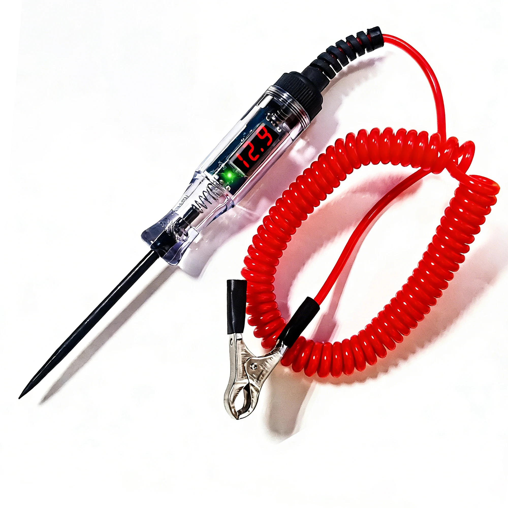 6V 12V 24V Car Truck Voltage Circuit Tester Auto Car Diagnostic Probe Test Pen Light Bulb Electric Measuring Pen Repair Tools