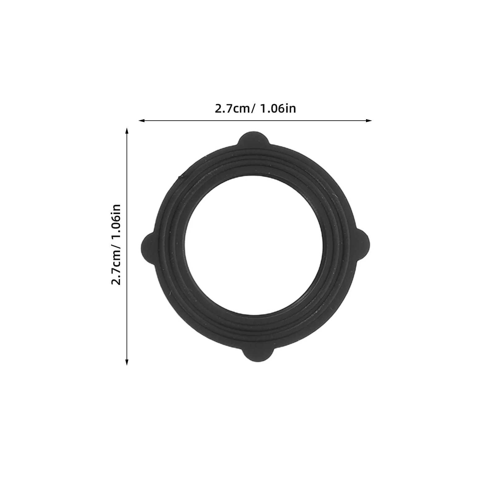 100 قطعة خرطوم حديقة المطاط غسالات Nbr ختم جوانات مانعة للتسرب تركيبات متينة خرطوم المطاط غسالة حلقات الختم #6