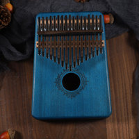 Thumb Musical Finger Hand Piano 17 Keys Beginner 17-tone Instrument Gift Kalimba Practical