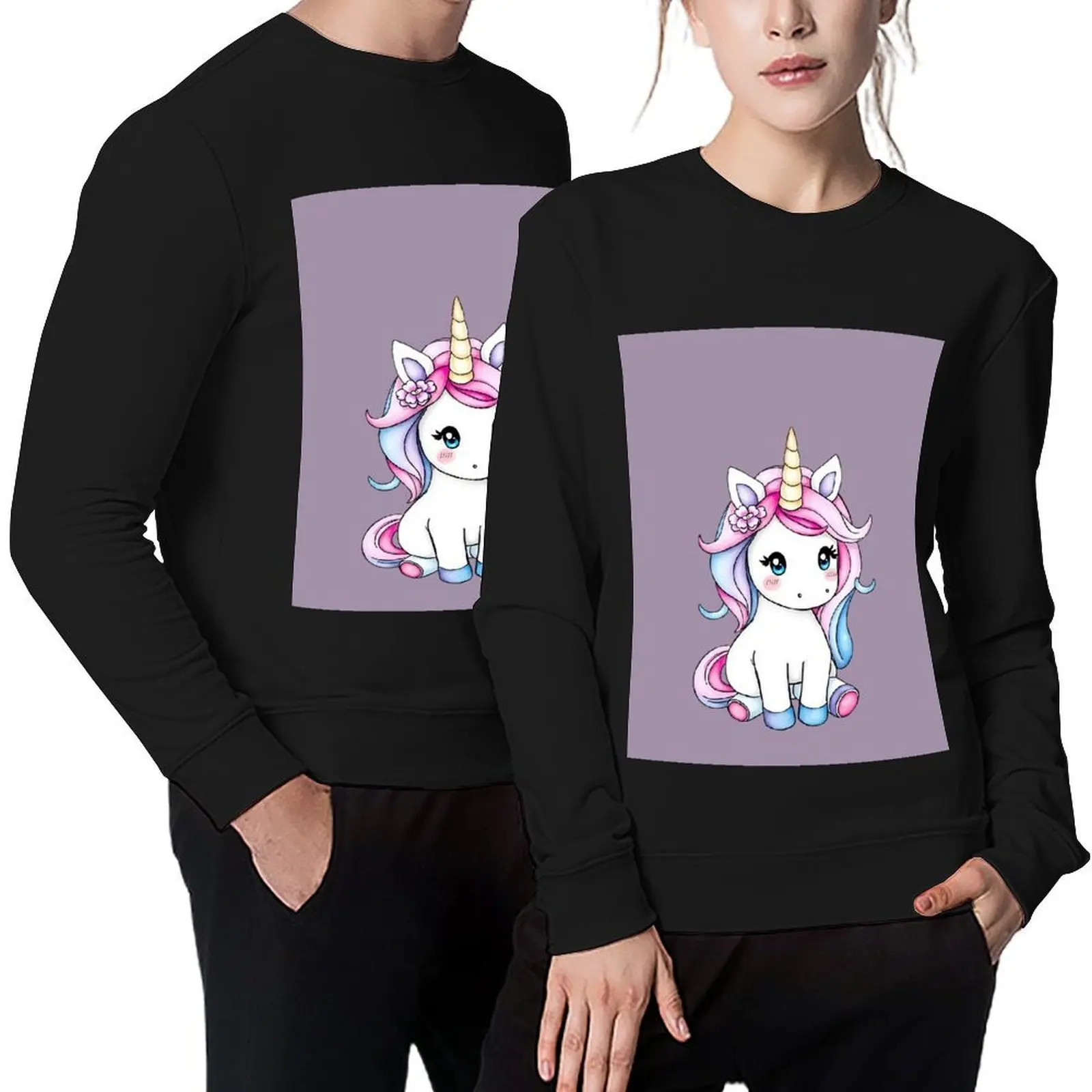 

Great Colors of Unicorn Kawaii Pullover men wear korean autumn clothes mens clothes mens designer clothes hoody
