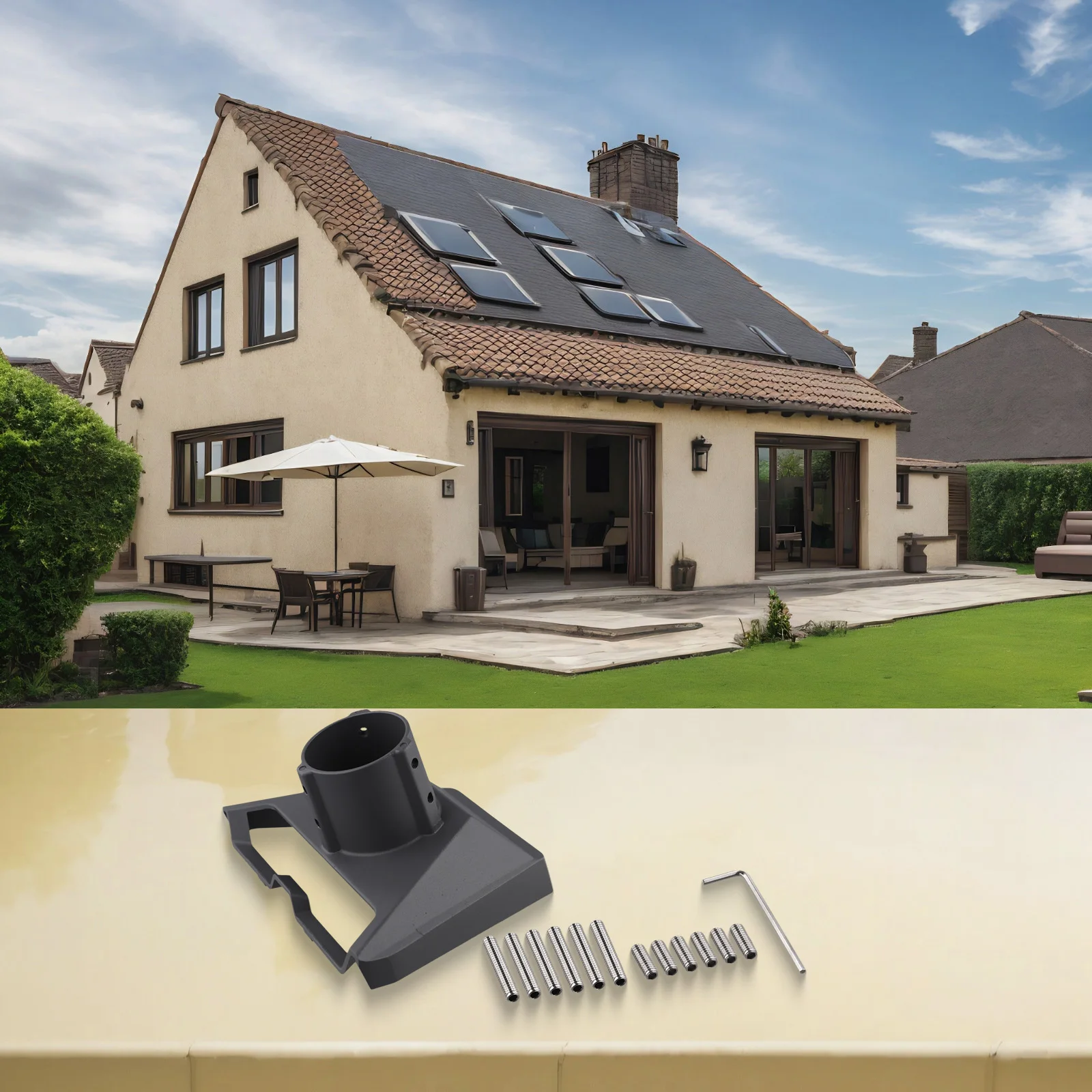 Pole Mounting Kit Mounting Kit For Starlink Optimal Performance Weather-resistant Aluminum Alloy For Different Setups