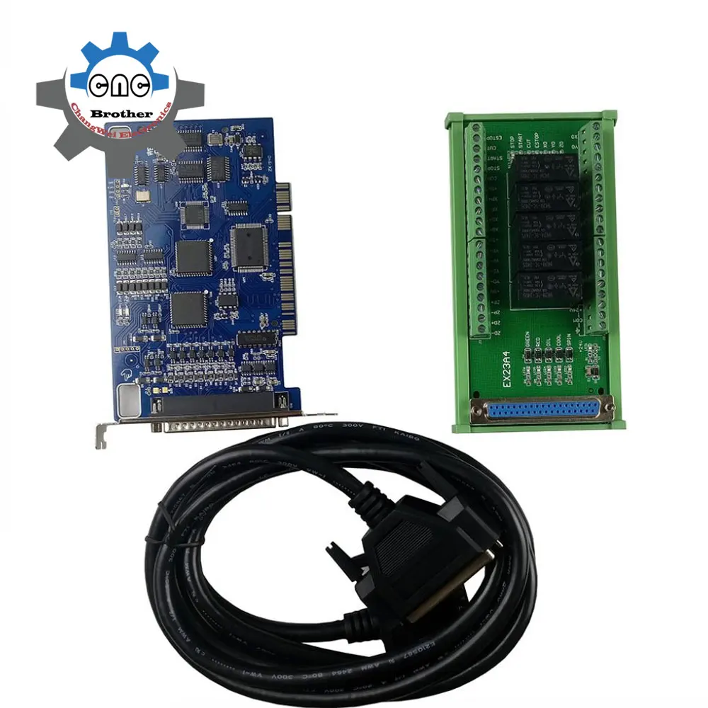 CNC 3 Axis NcStudio Control Board 160KHZ PCI For CNC Engraving Machine Substitute PM53CCNC 3 Axis NcStudio Control Board 160KHZ