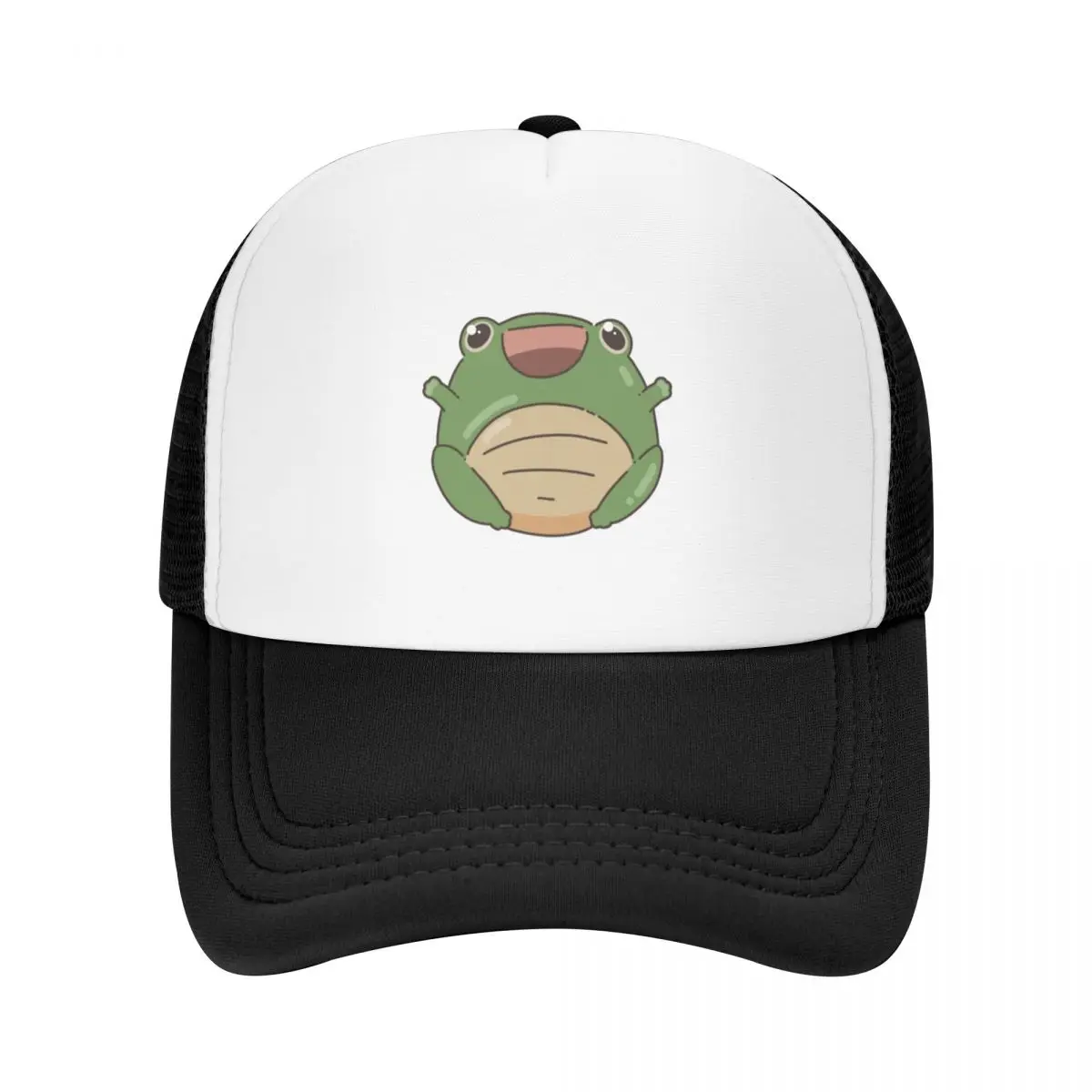 

Cute Happy Little Frog Baseball Cap fishing hat luxury caps Sunhat Gentleman Hat Men's Caps Women's
