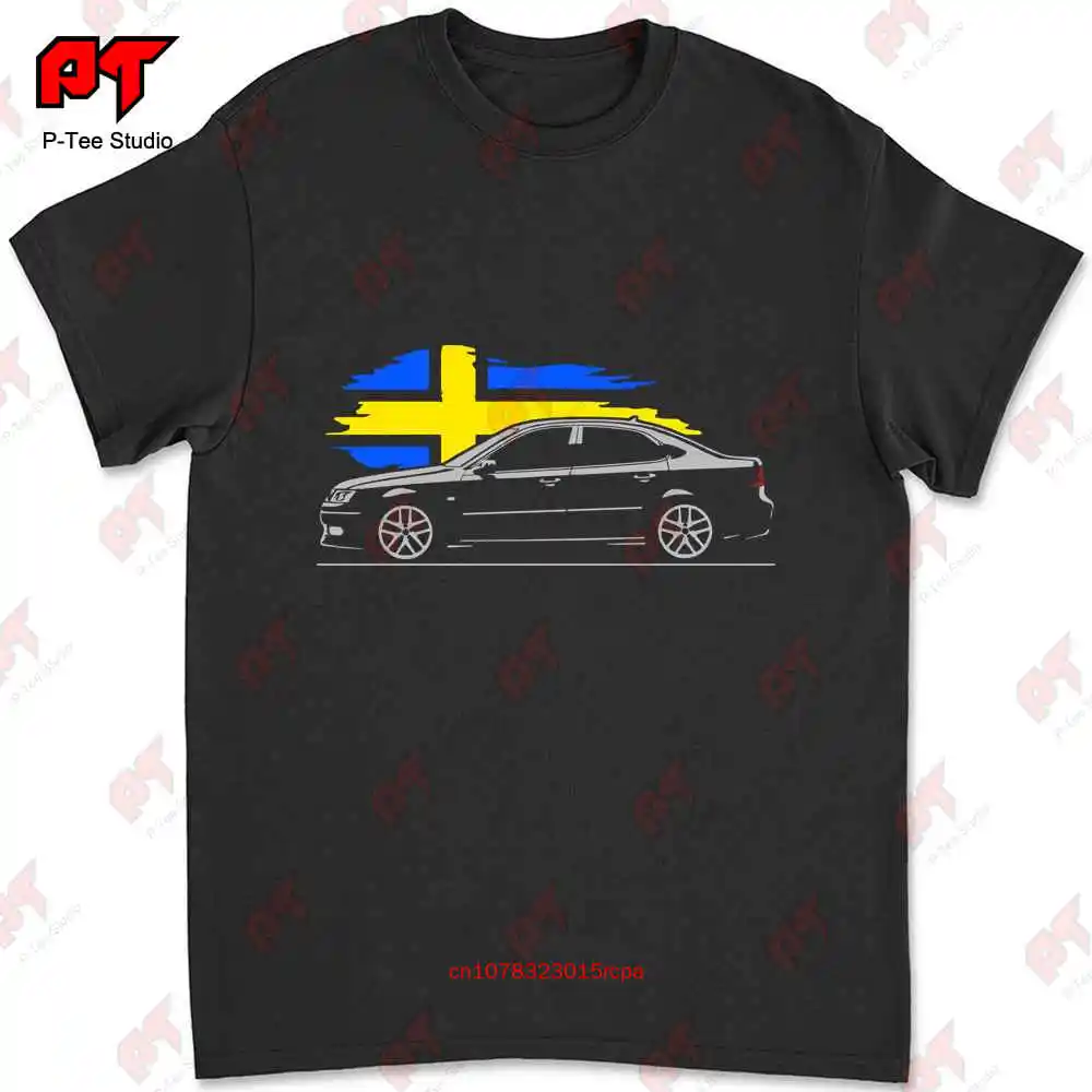 For Saab 9 3 Aero Fans Turbo 9 3X 1 8T 2 8T V6 Classic Swedish Sportscar T-shirt ITWL