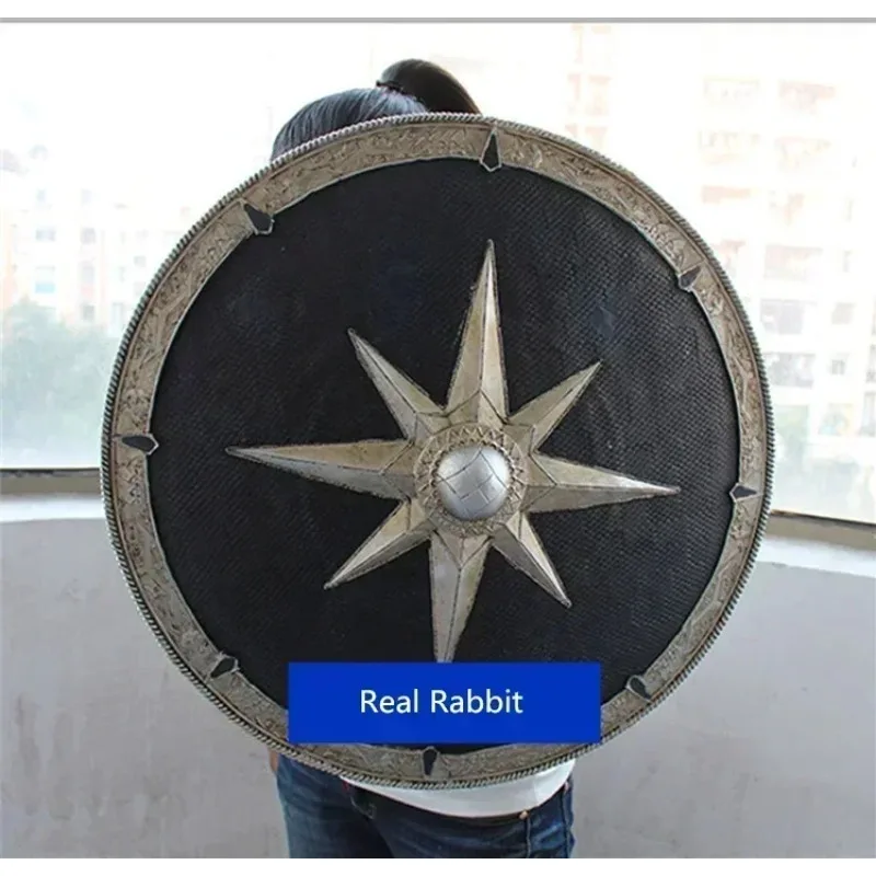 62 cm Il leggendario scudo di Narnia Armi Costume cosplay Puntelli per feste Metallo e resina Made Cosplay Scala 1/1 Fancy Dress Party A