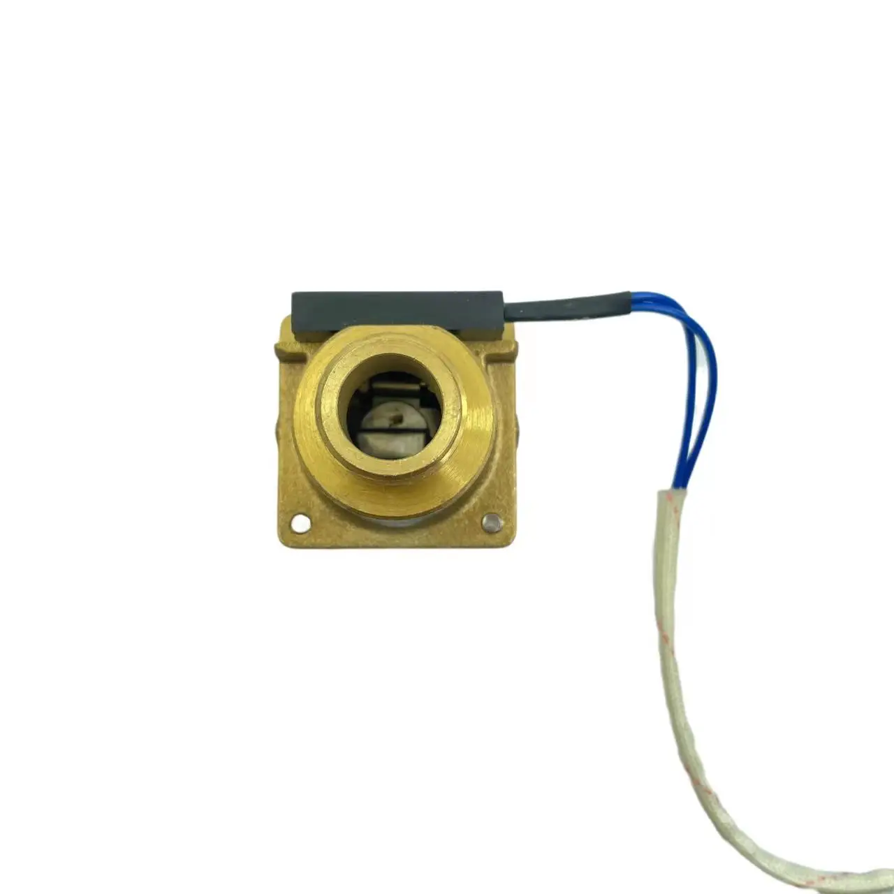Interruptor de lengüeta G1/2 "tipo deflector de USB-FS21TB, interruptor de flujo de cuerpo de latón 3-25L/Min 24V DC 10W, 2 cables iSentrol