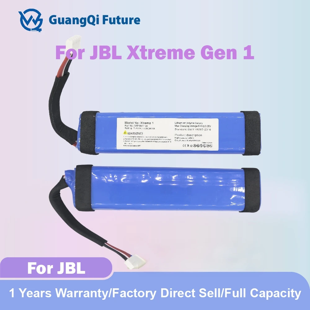 5000mAh/10000mAh/20000mAh Battery Replacement For JBL Xtreme /Xtreme 1st Gen GSP0931134 Speaker Wireless Bluetooth Batteries