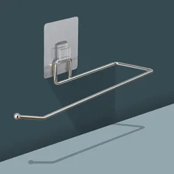 Hanging Paper Holder for Bathroom, Kitchen Roll Paper Towel Rack, Hanging Toilet Stand Hanger, Home Storage Racks