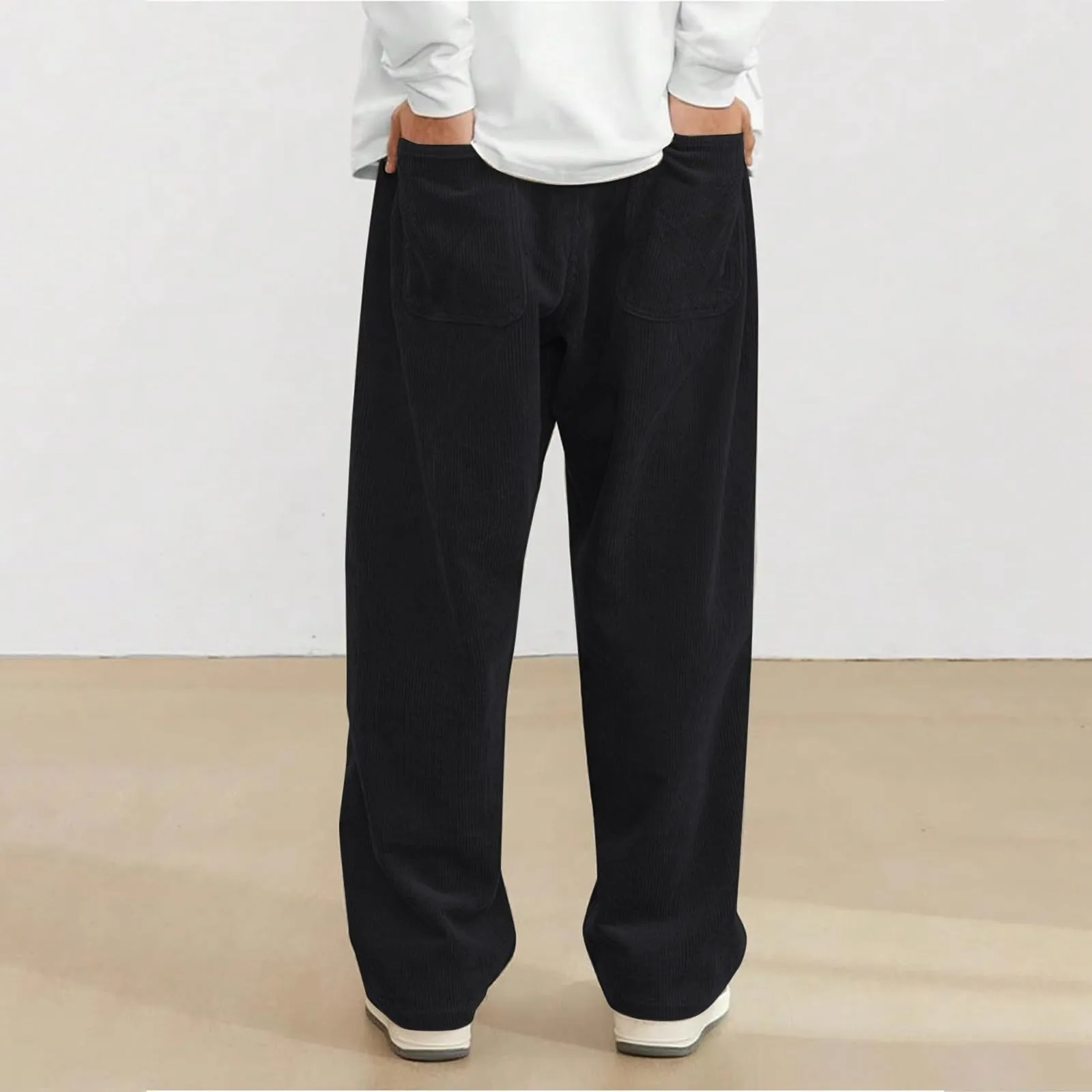 

Fashion Casual Sports Pants For Men'S Loose Fashion Cargo Straight Pants Casual Straight Leg Pants Suitable For Daily Trave