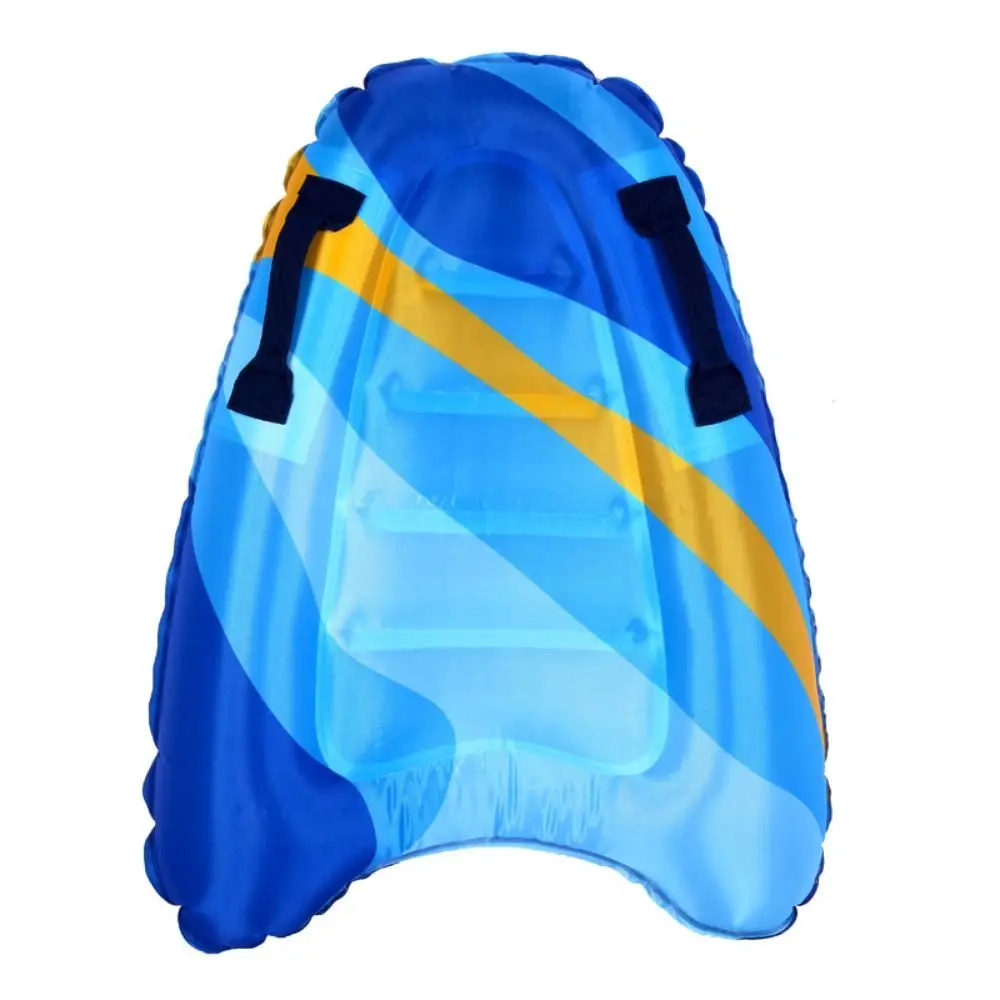 

Floating Toy Printed Inflatable Surfboard Folding Safe Floating Surfboard Lightweight with Handles Surfing Body Board Pool