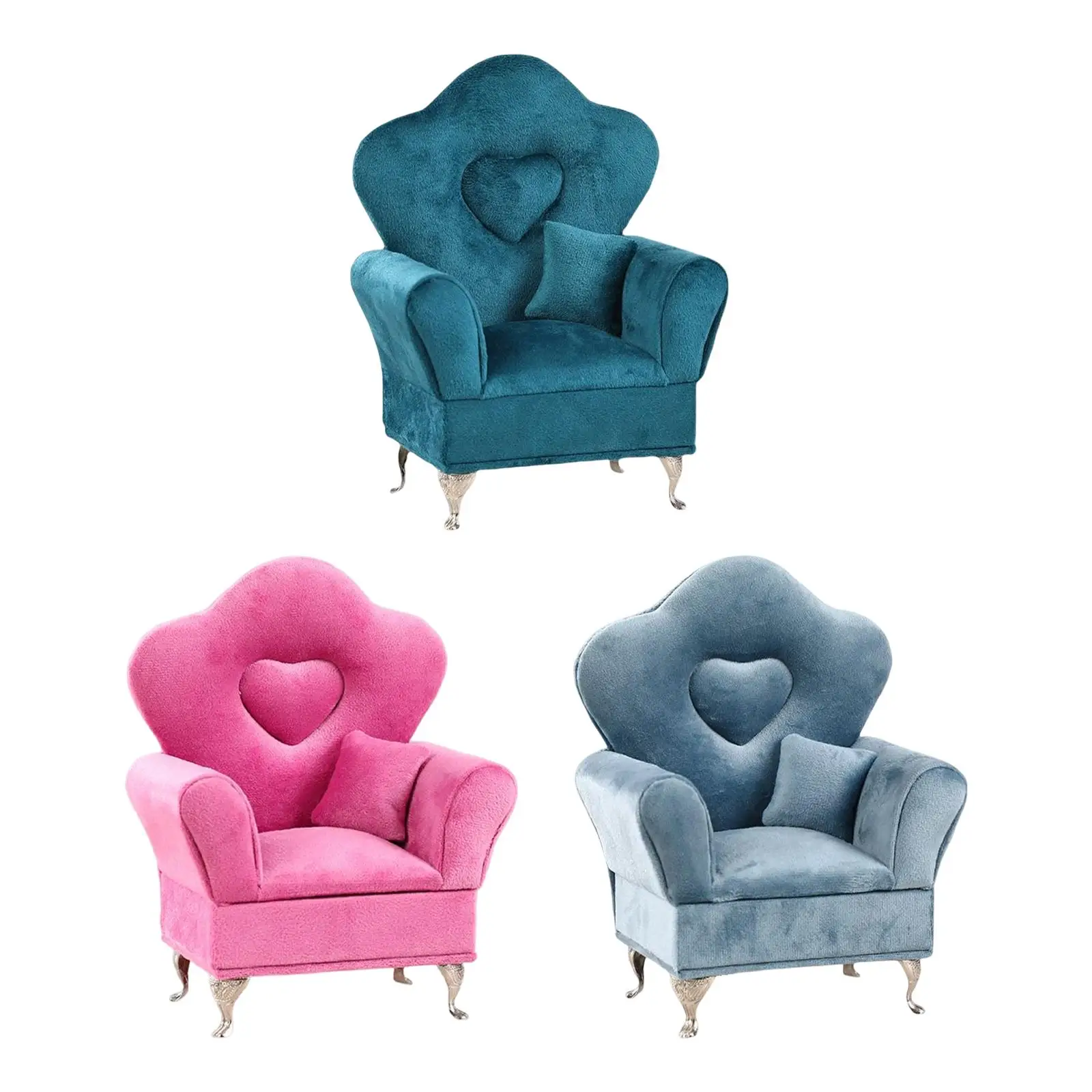 Moda sofá cama caixa de jóias 12 polegadas bonecas acessórios móveis para casa de bonecas para o quarto