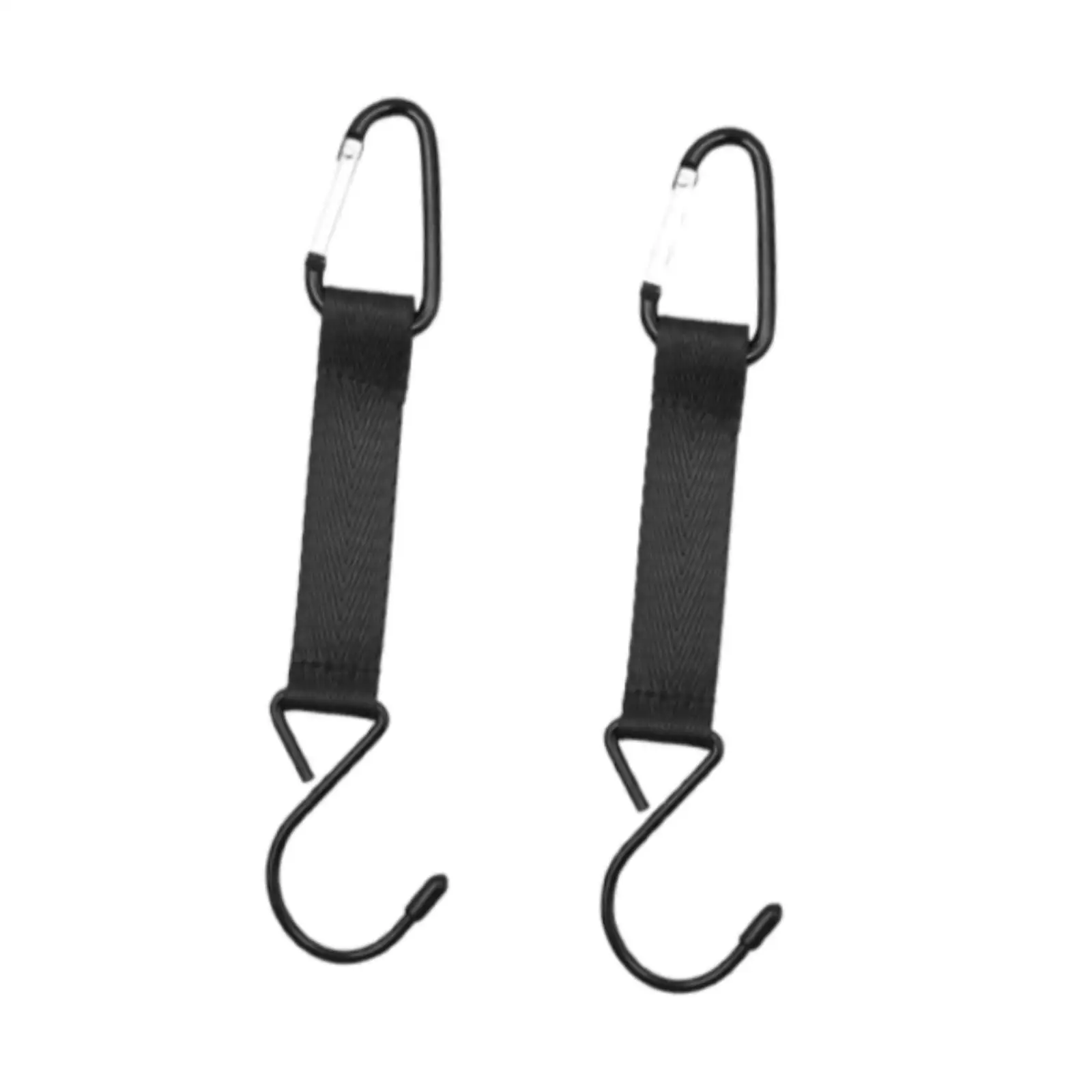 2 Pieces Fence Hooks for Hanging Hanger Hanging Accessories Coat Hooks Camping Tent Hooks for Softball Fishing Water Cup Bag