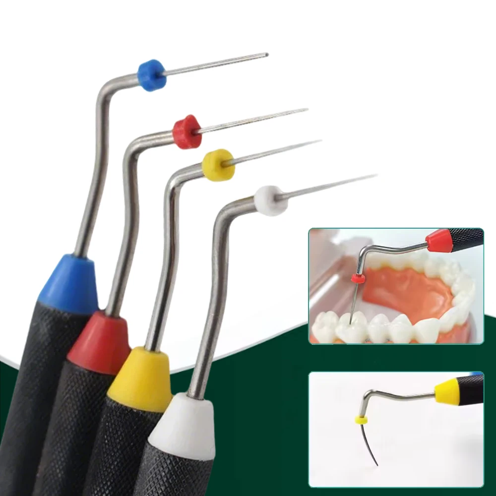 

Dental Endodontic Hand Plugger Tip Instrument for Vertical Condensation Root Canal Filling and Obturation Presser Tool