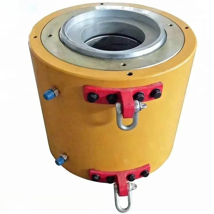 

100 250 300 500 Ton Long stroke portable high pressure electric hydraulic cylinder hollow jack