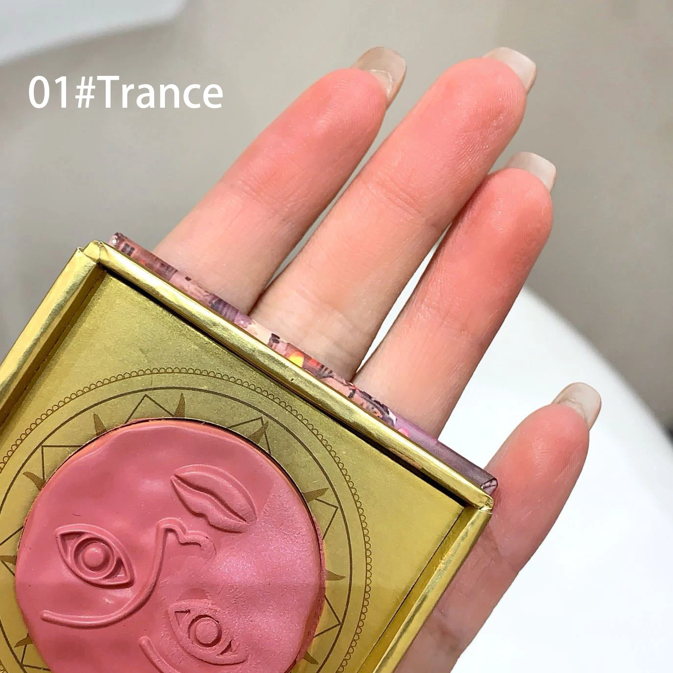 أحمر خدود من طين الشمس، لون سهل، كريم تفتيح طبيعي الأبعاد، كريم تشبع منخفض، أحمر خدود يدوم طويلاً، مكياج تجميل للوجه #1