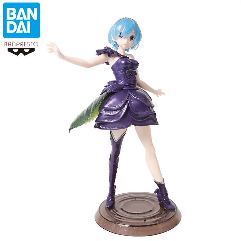 

Bandai Anime Banpresto Re:Life in A Different World From Zero Rem Exquisite Craftsmanship Toys Action Figure Anime Figure Model