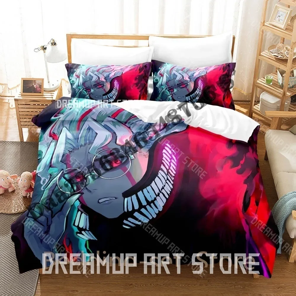 

3D Print Dandadan Bedding Set Single Twin Full Queen King Size Bed Set Adult Bedroom Duvetcover Sets Anime Bed Sheet Set