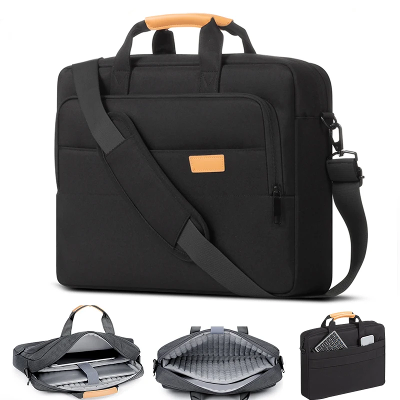 15.6 16 17 17.3 18 inch Laptop Shoulder Bag Men Business Briefcase Carrying Case for MacBook ASUS Xiaomi Lenovo Dell Huawei Acer