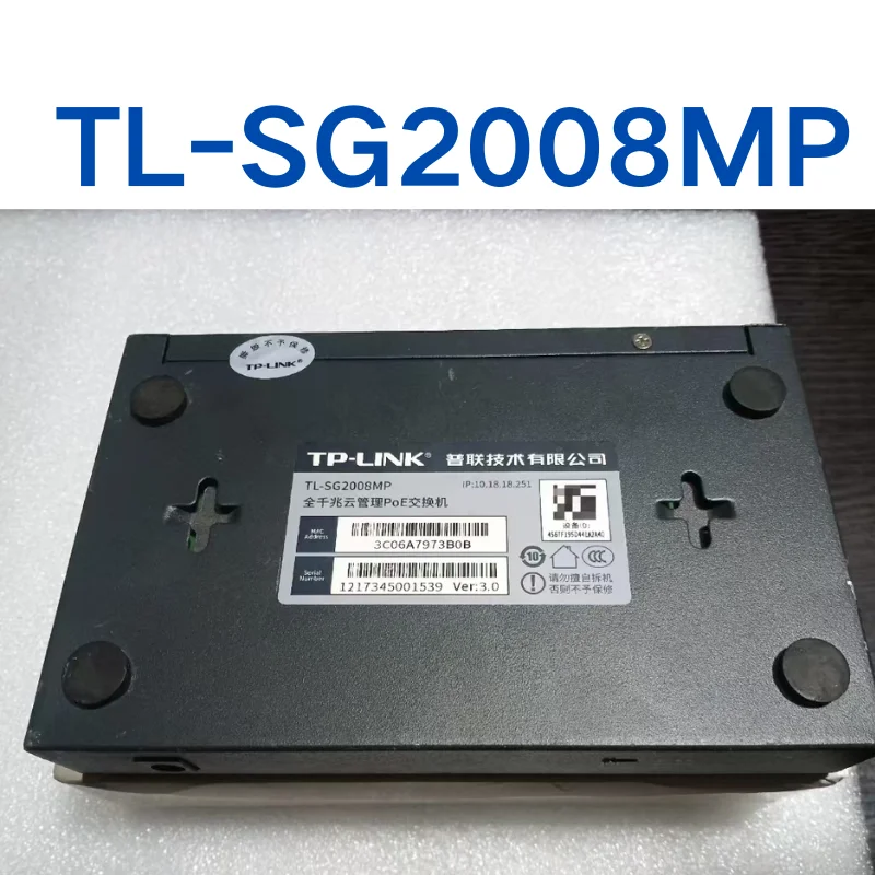 Used TL-SG2008MP  tested OK and shipped quickly