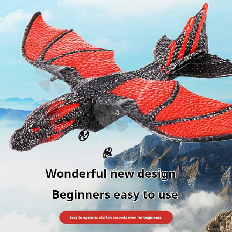 

New Z60 Dragon Glider Remote Control Foam Fall Resistant Aircraft Fixed Wing Electric Aircraft Model Children'S Toy Aircraft