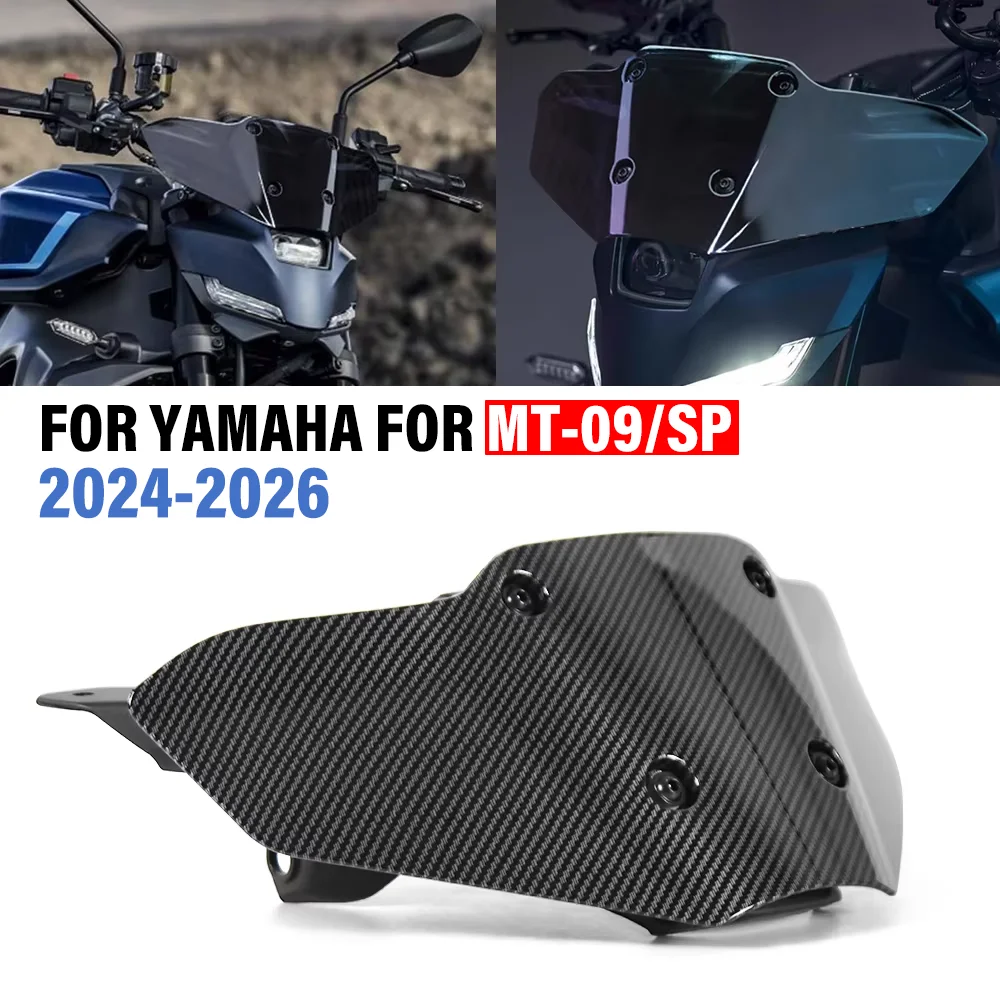 Für YAMAHA MT-09 MT09 SP 2024-2026 Motorrad Windschutzscheibe Frontverkleidung Windabweiser Windschutz-Accessoires