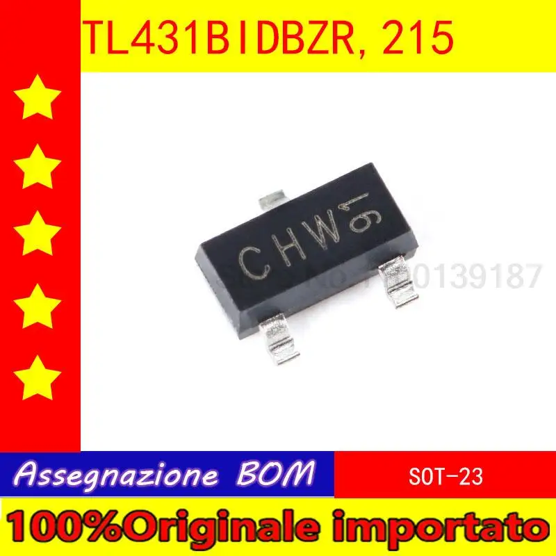 

10PCS/LOT TL431BIDBZR, 2150.5% silk screen CFWSOT - 23100 ma precision voltage reference chip can be adjusted